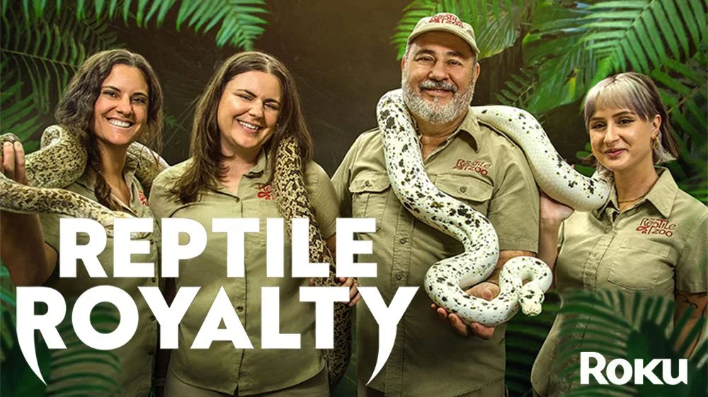 Reptile Royalty — unscripted specialty casting, Roku